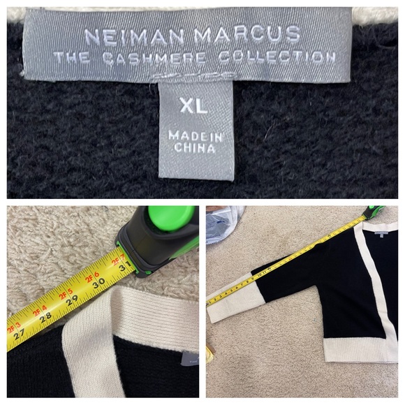 Cashmere! Neiman Marcus The Cashmere Collection cardigan - Picture 6 of 7